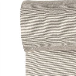 Strickbündchen Streifen *Bibi* - taupe