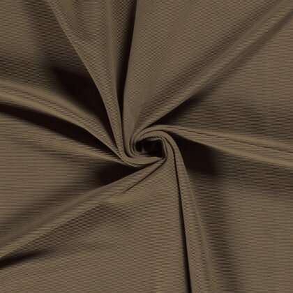 Rippenjersey Ottoman *Bibi* - taupe