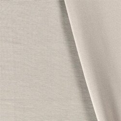 Rippenjersey Ottoman *Bibi* - hellgrau