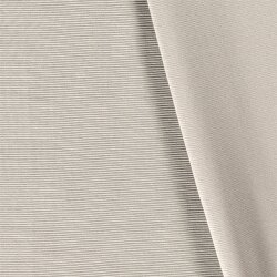 Rippenjersey Ottoman *Bibi* - hellgrau