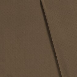 Feinstrickjersey *Bibi* Lochmuster - taupe