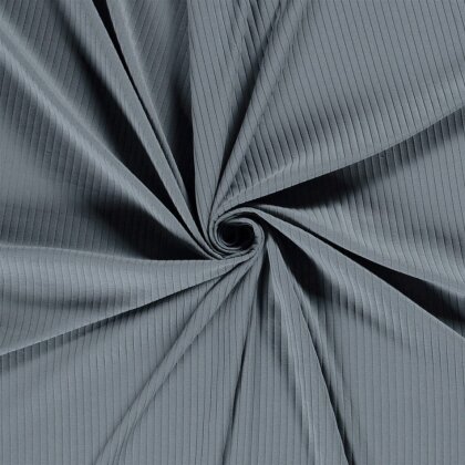 Rippenjersey *Bibi* Uni - indigo