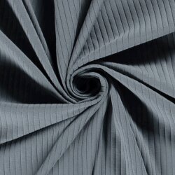 Rippenjersey *Bibi* Uni - indigo