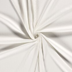 Rippenjersey *Bibi* Uni - creme