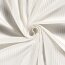 Rippenjersey *Bibi* Uni - creme