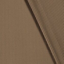 Rippenjersey *Bibi* Uni - taupe