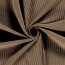 Rippenjersey *Bibi* Uni - taupe