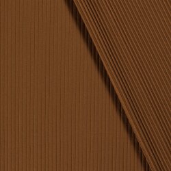 Rippenjersey *Bibi* Uni - braun