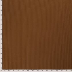 Rippenjersey *Bibi* Uni - braun