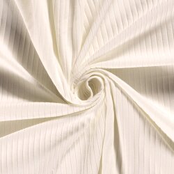 Rippenjersey *Bibi* Uni - cremerose