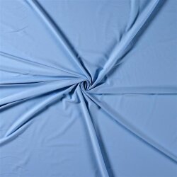Baumwolljersey *Mila* Uni - eisblau