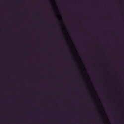 Baumwolljersey *Mila* Uni - aubergine