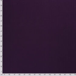 Baumwolljersey *Mila* Uni - aubergine