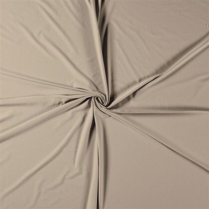 Baumwolljersey *Mila* Uni - beige