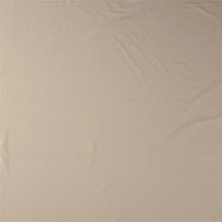 Baumwolljersey *Mila* Uni - beige