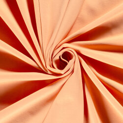 Baumwolljersey *Mila* Uni - soft pfirsich