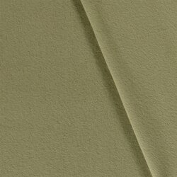 Baumwollfleece *Marie* - oliv