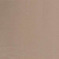 Baumwollfleece *Marie* - taupe