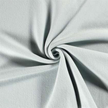 Baumwollfleece *Marie* - eisblau