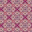 Baumwollpopeline Kachelkunst - pink