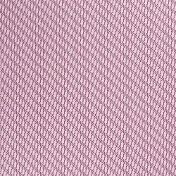 Baumwollpopeline Streifenkreise - rosa