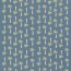 Baumwollpopeline Palmen - jeansblau