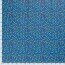 Baumwollpopeline bunte Buchstaben - royalblau