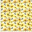 Baumwollpopeline Sonnenblumen - weiß