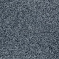 Strickfleece *Marie* Uni - meliert hell graublau