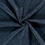 Strickfleece *Marie* Uni - meliert deep ocean