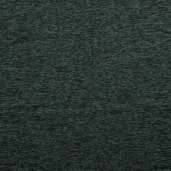 Strickfleece *Marie* Uni - meliert mystic green