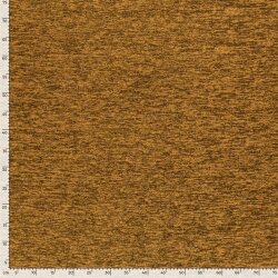 Strickfleece *Marie* Uni - meliert senfgelb