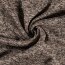 Strickfleece *Marie* Uni - meliert natur