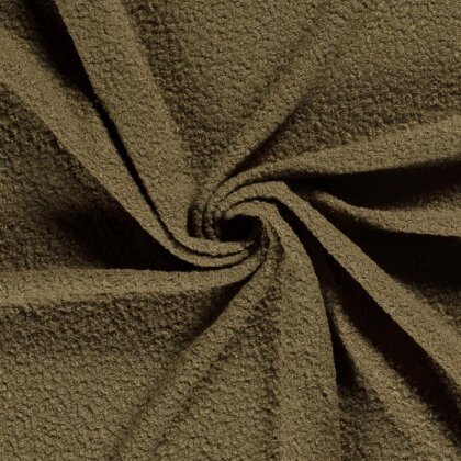 Bouclé Mantelstoff Uni *Marie* - flechte