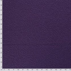 Bouclé Mantelstoff Uni *Marie* - blaubeere