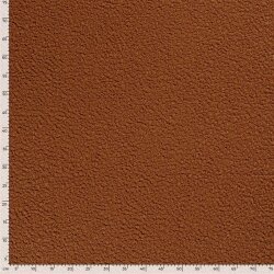 Bouclé Mantelstoff Uni *Marie* - zieglbraun