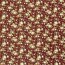 Viskose Quattro Stretch Blumenbouquet - weinrot