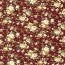Viskose Quattro Stretch Blumenbouquet - weinrot