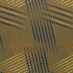 Polyester Viskose Discharge-Druck Punktstreifen - helloliv