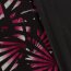 Polyester Viskose Discharge-Druck Fächer - pink
