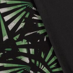 Polyester Viskose Discharge-Druck Fächer - grün