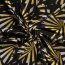 Polyester Viskose Discharge-Druck Fächer - senf