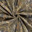 Polyester Viskose Discharge-Druck Farbkleckse - oliv
