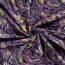 Polyester Viskose Discharge-Druck Farbkleckse - dunkellila