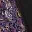 Polyester Viskose Discharge-Druck Farbkleckse - dunkellila