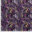 Polyester Viskose Discharge-Druck Farbkleckse - dunkellila