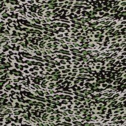 Polyester Viskose Discharge-Druck Leoflecken - grün