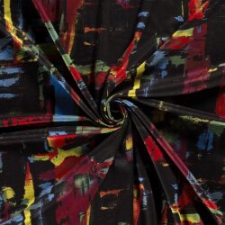 Polyester Viskose Discharge-Druck Abstract - FARBE