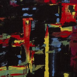 Polyester Viskose Discharge-Druck Abstract - FARBE