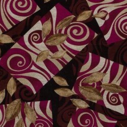 Polyester Viskose Mix Discharge-Druck Abstract - FARBE